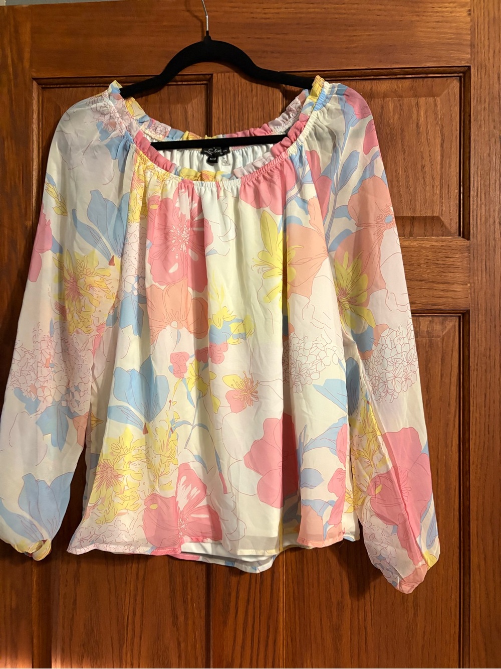 Women’s Charlie B Floral Top - Pastel Multi